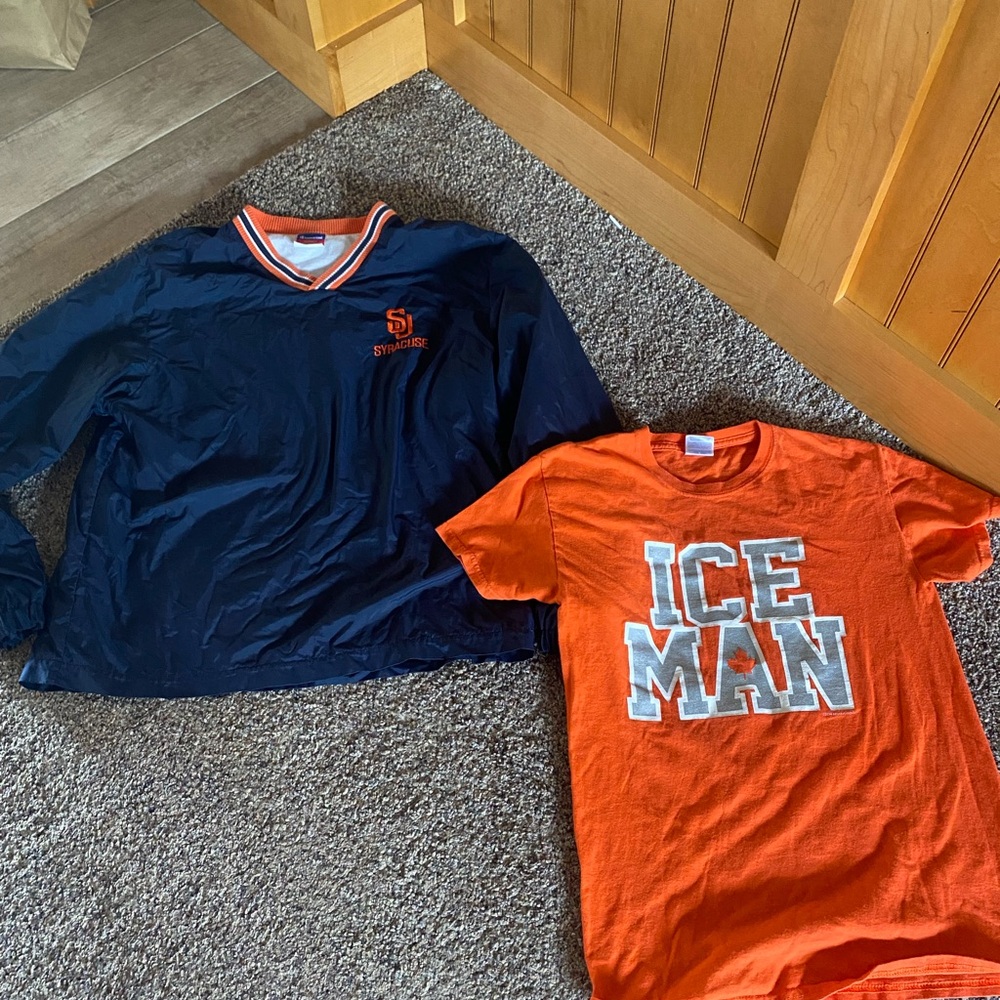 SU pullover small and SU t-shirt smal